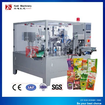 Automatic Rotary Doy Bag Packing Machine (Stand-Up&Zip Pouch)